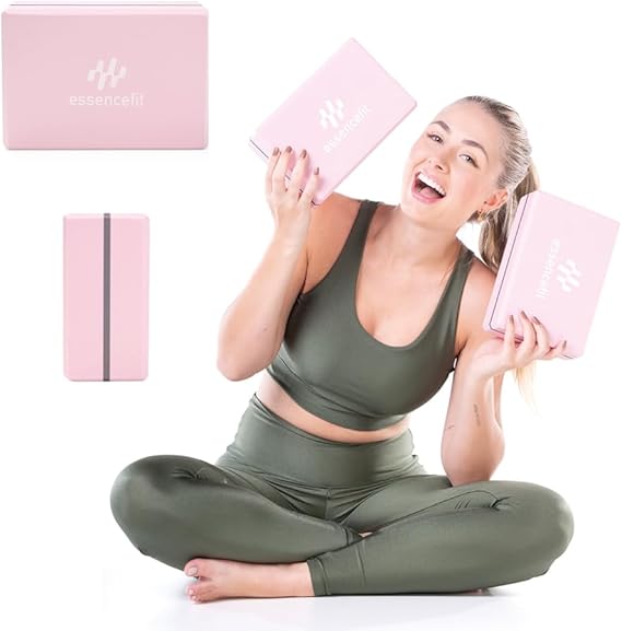 Kit 2 Blocos de Yoga e Pilates EVA Premium