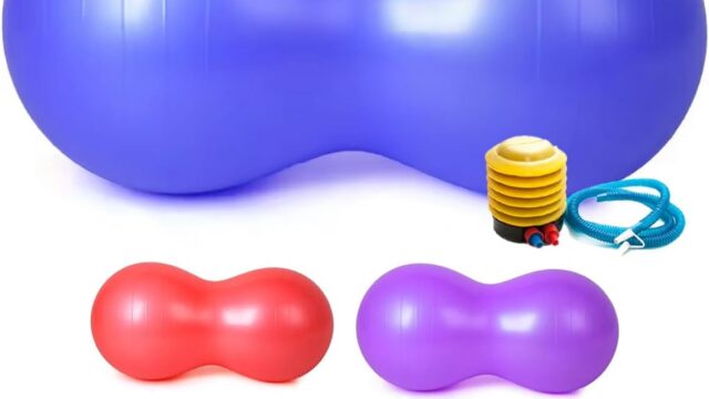 Bola Pilates Feijão 90x40 cm