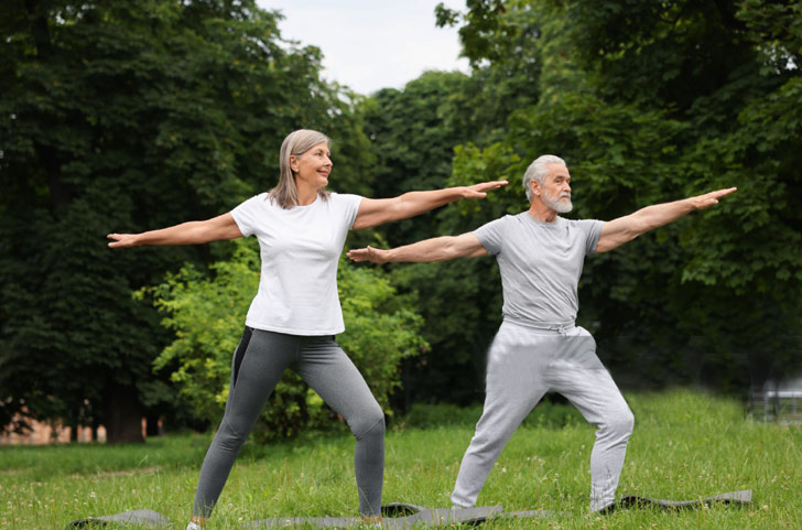exercícios de Pilates para idosos