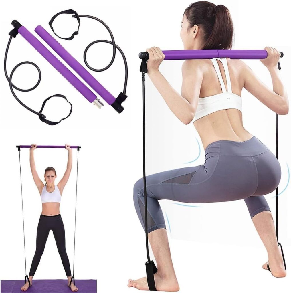 Kit Barra de Pilates Portátil
